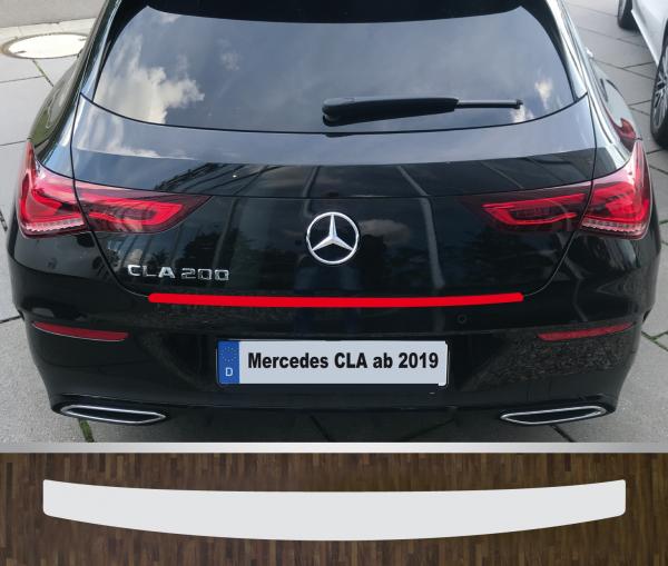 Clear Protective Foil Bumper Transparent Mercedes CLA Shootingbrake typ X118, built from 2019
